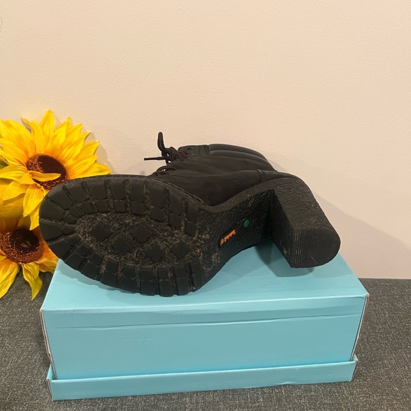 TIMBERLAND Allington Black Suede mid Lace Up Ankle Boots /size 6.5 - Picture 7 of 14